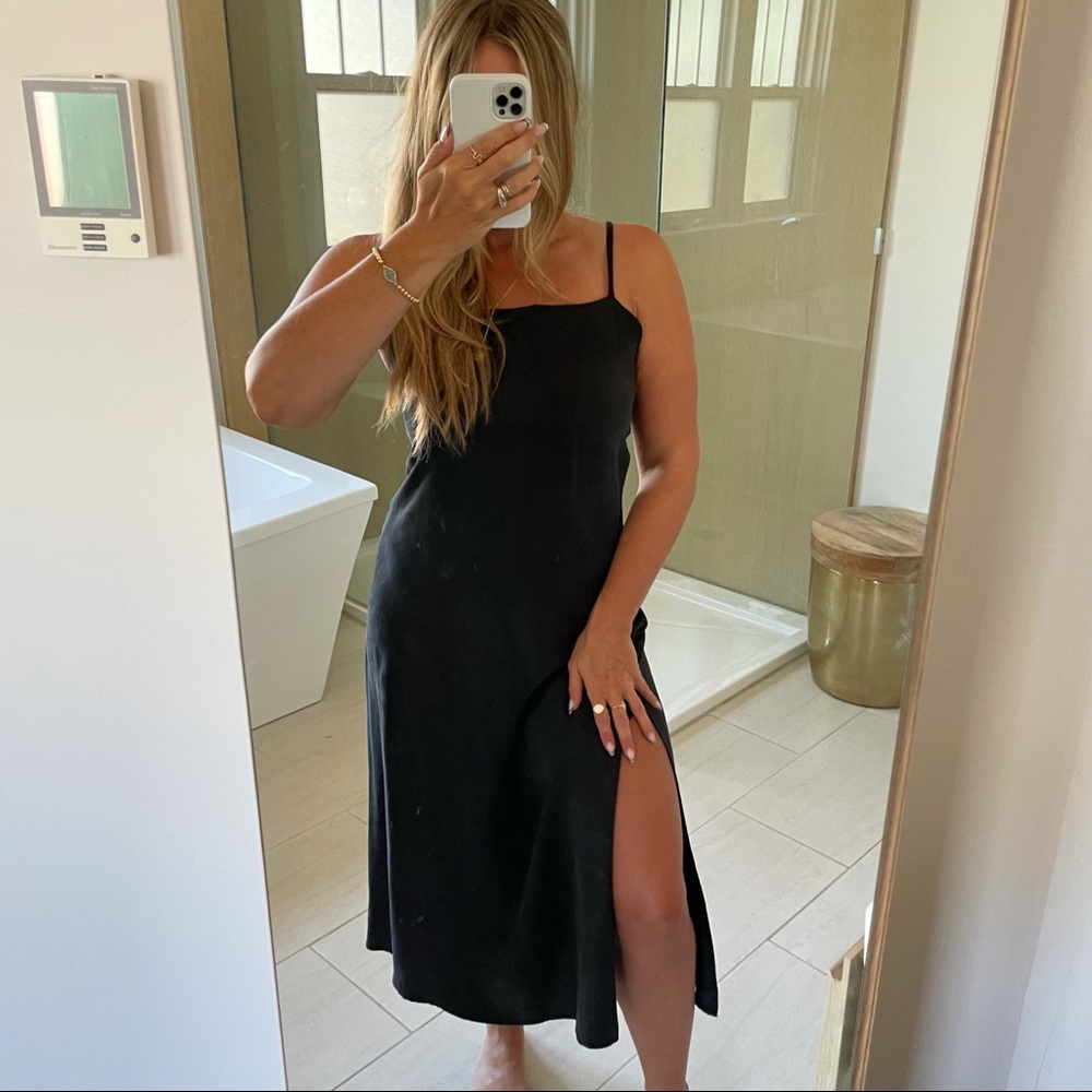 Zara Silk Slip Dress